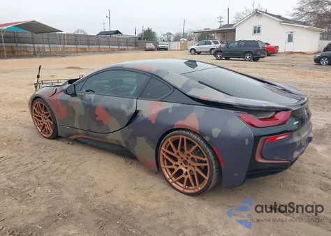 2016 BMW I8 z USA, uszkodzony, nr VIN WBY2Z2C56GV675770